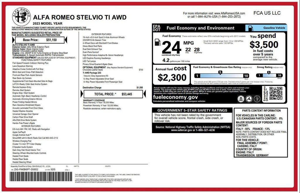 Alfa Romeo Stelvio 2023