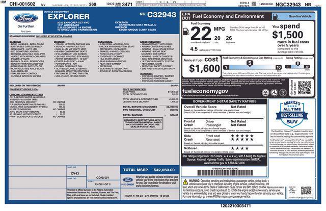 Ford Explorer 2022