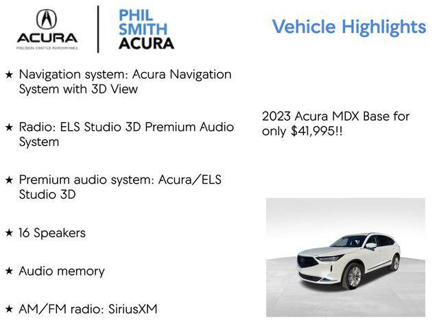 Acura MDX 2023