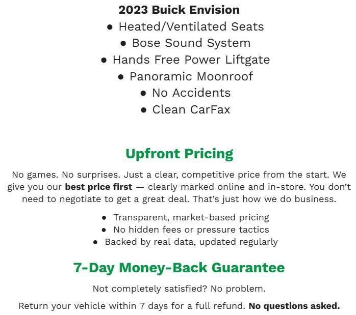 Buick Envision 2023