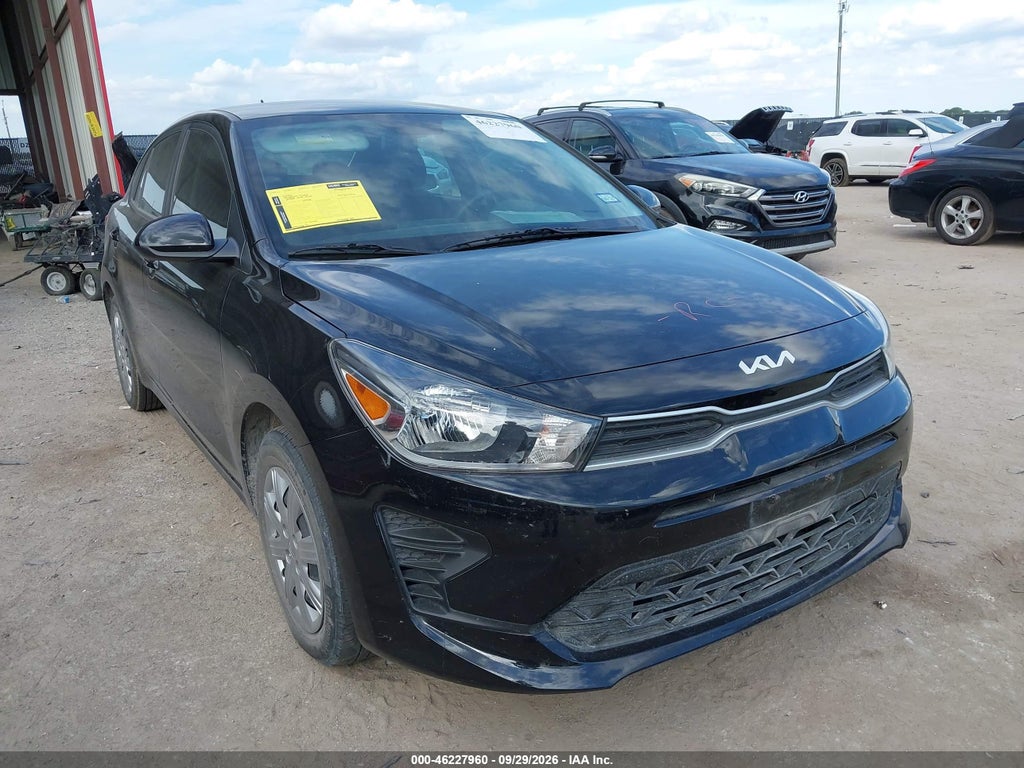 Kia Rio 2022