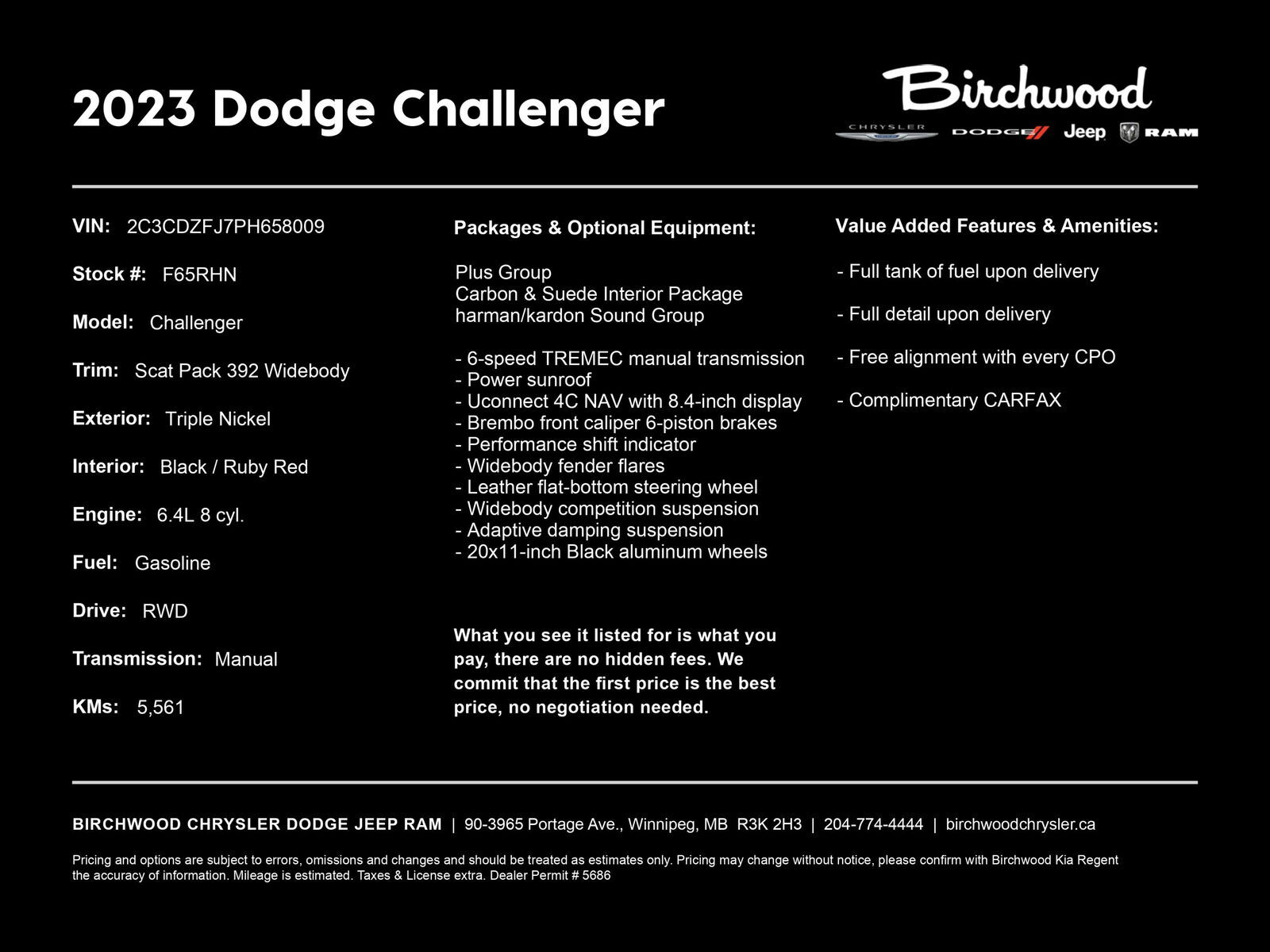 Dodge Challenger 2023