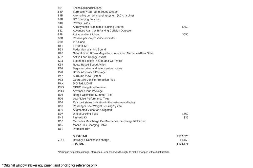 Mercedes-Benz EQS 2023