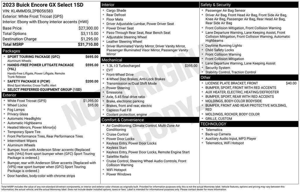 Buick Encore GX 2023