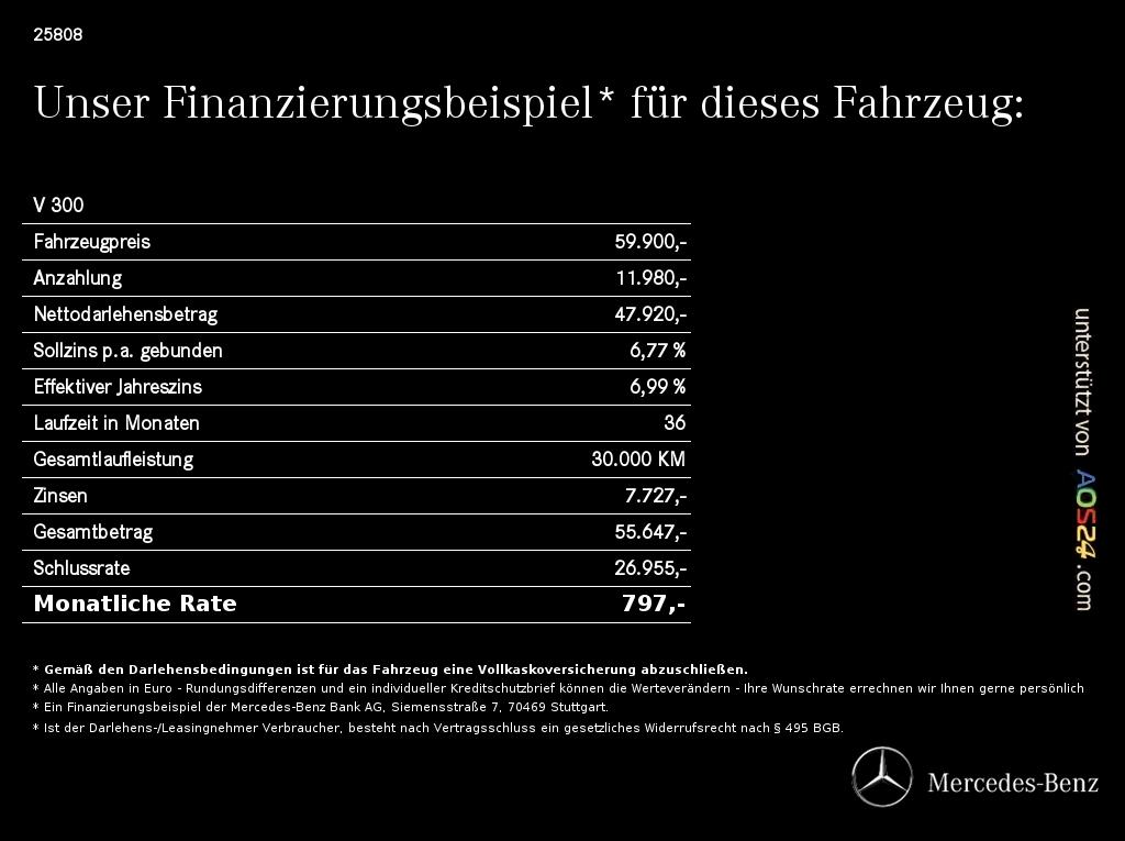 Mercedes-Benz V 300 2023
