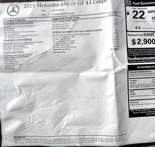 Mercedes-Benz AMG GT 2025