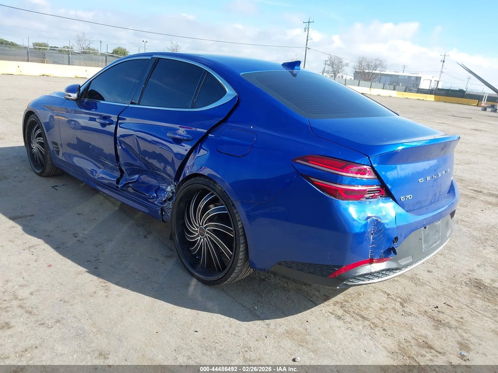 Genesis G70 2022