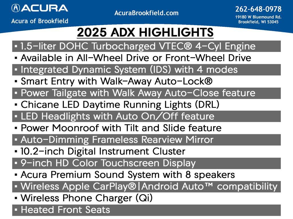 Acura ADX 2026