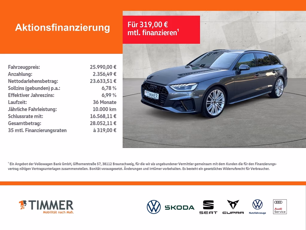 Audi A4 2023