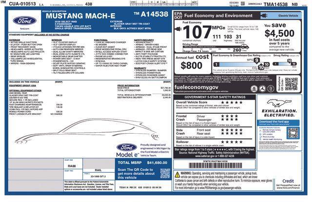 Ford Mustang Mach-E 2026