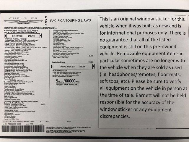 Chrysler Pacifica 2024