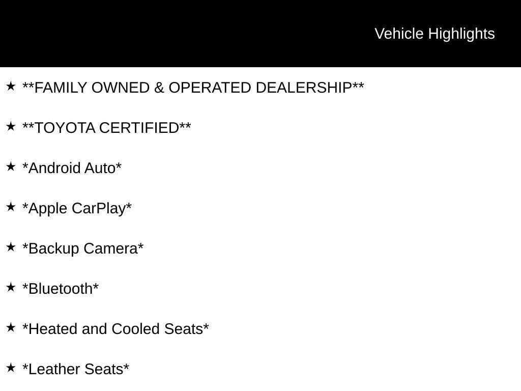 Toyota Avalon 2022