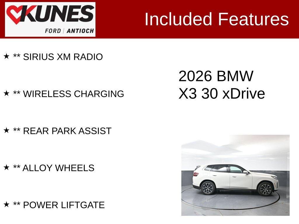 BMW X3 2026