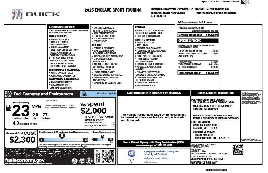 Buick Enclave 2025
