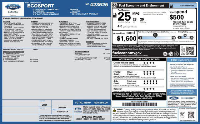 Ford EcoSport 2021