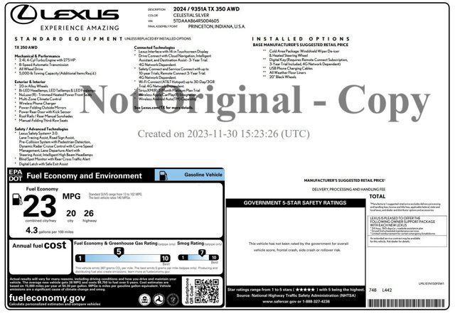 Lexus TX 2024