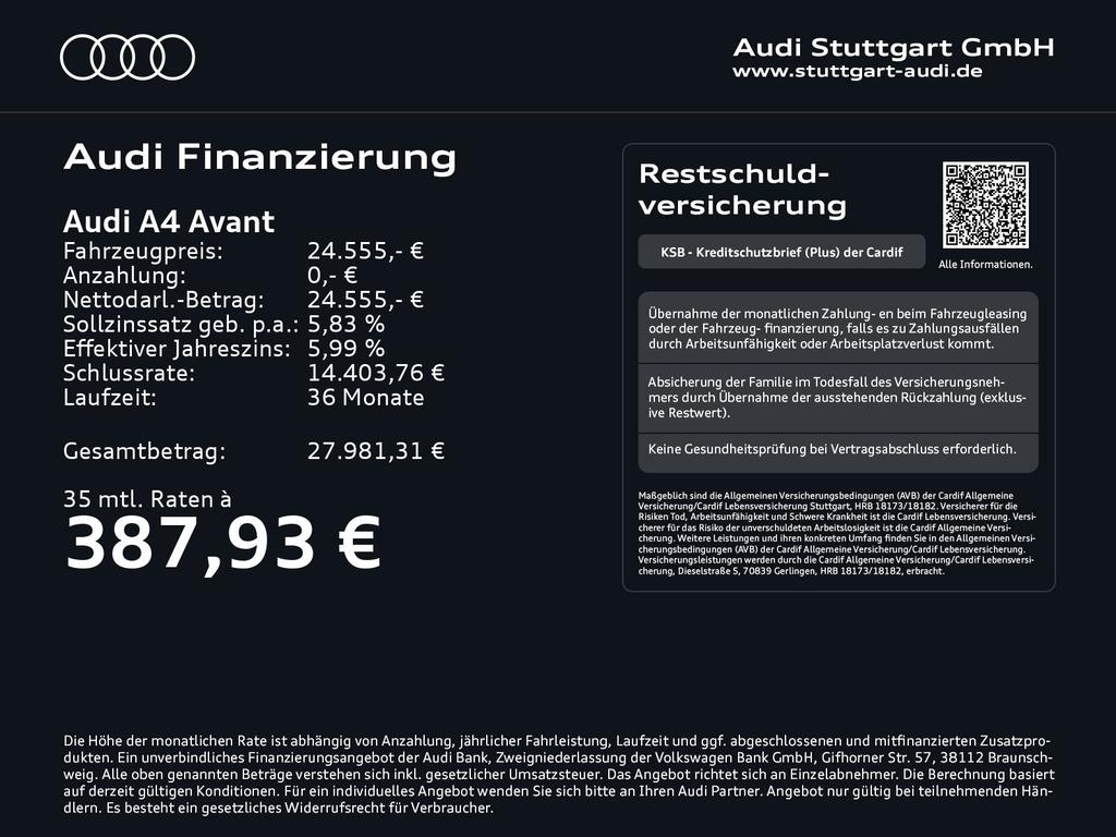 Audi A4 2023