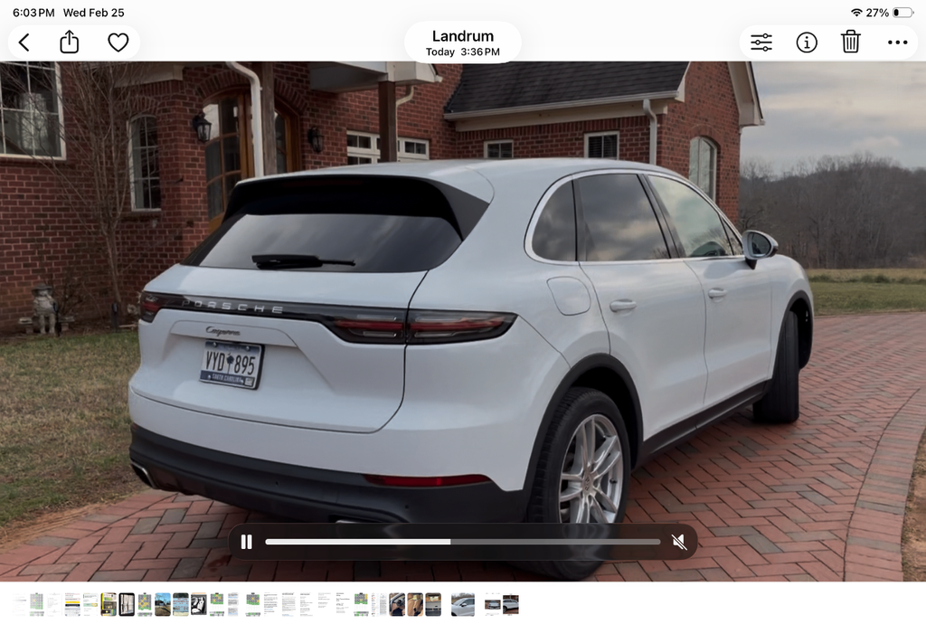 Porsche Cayenne 2023