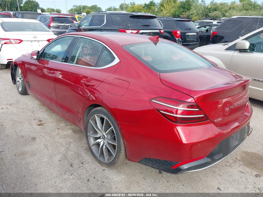 Genesis G70 2022