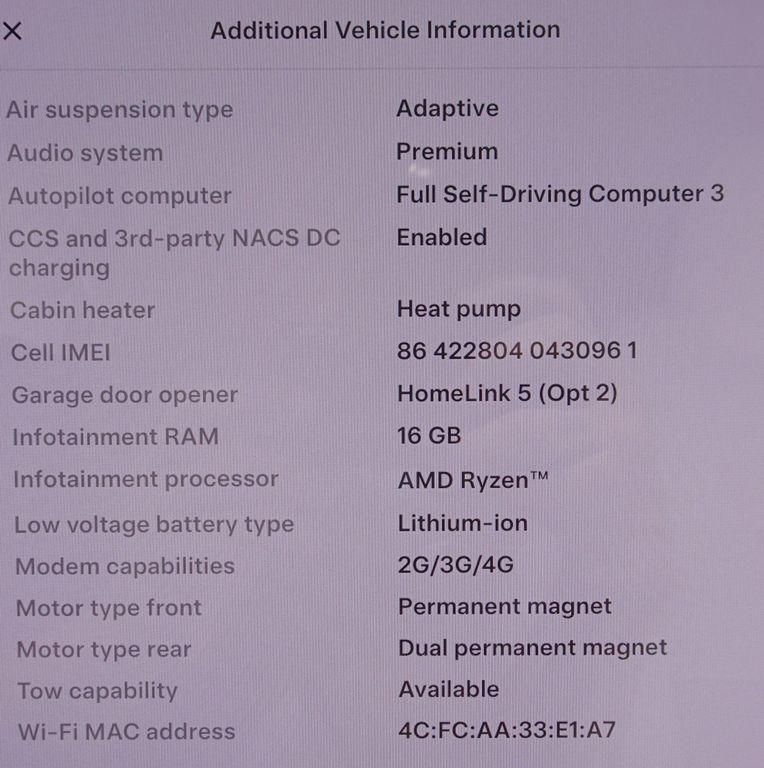 Tesla Model X 2022