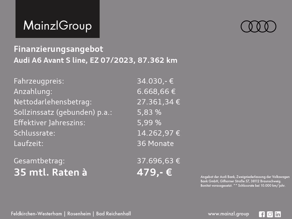 Audi A6 2023