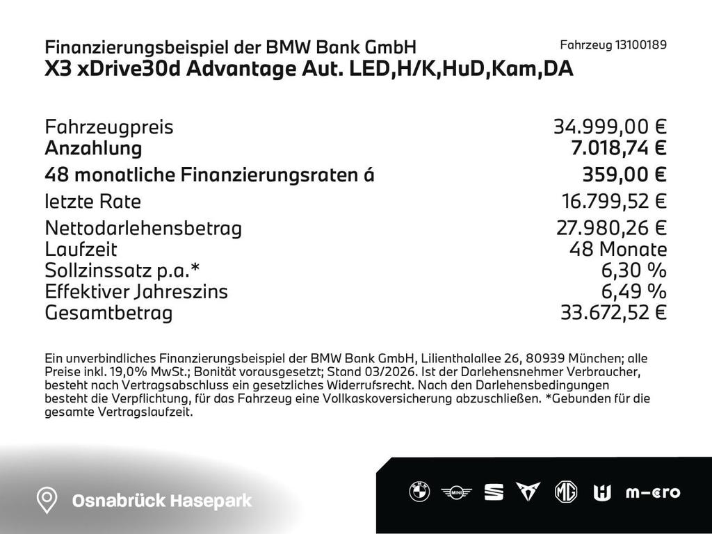BMW X3 2021