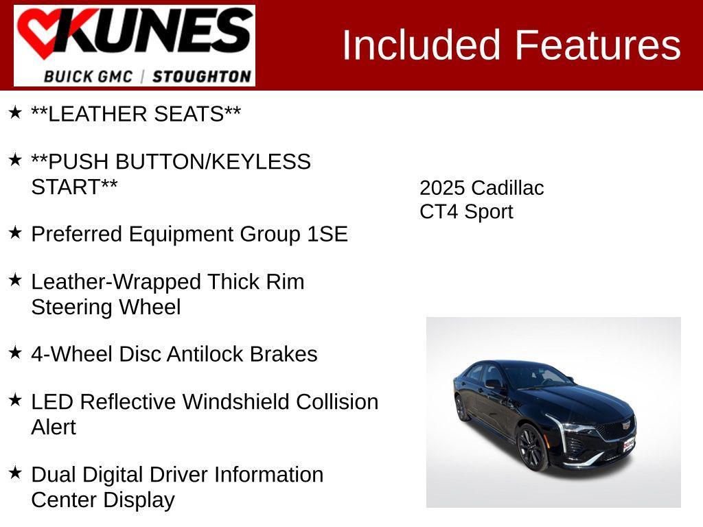 Cadillac CT4 2025