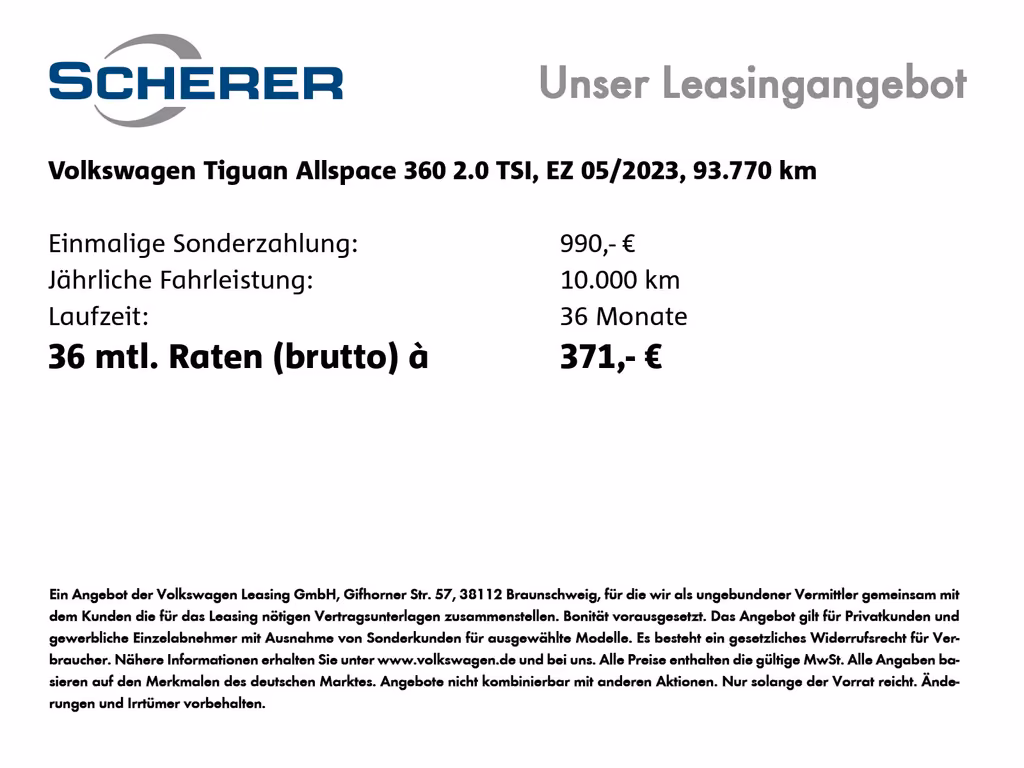 Volkswagen TIGUAN ALLSPACE 2023
