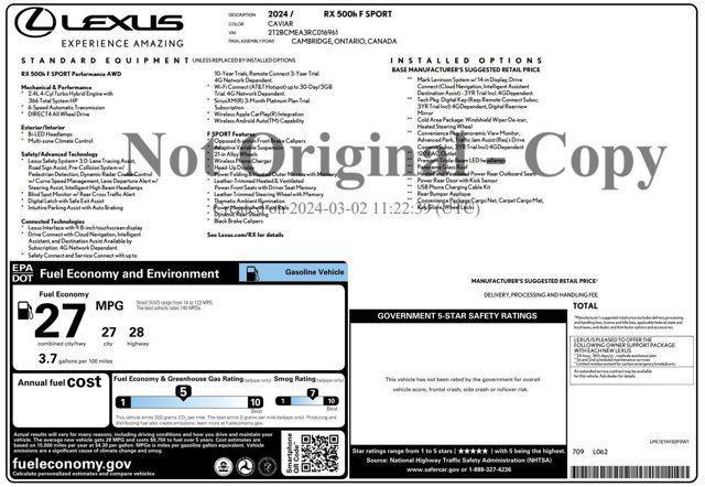 Lexus RX 2024