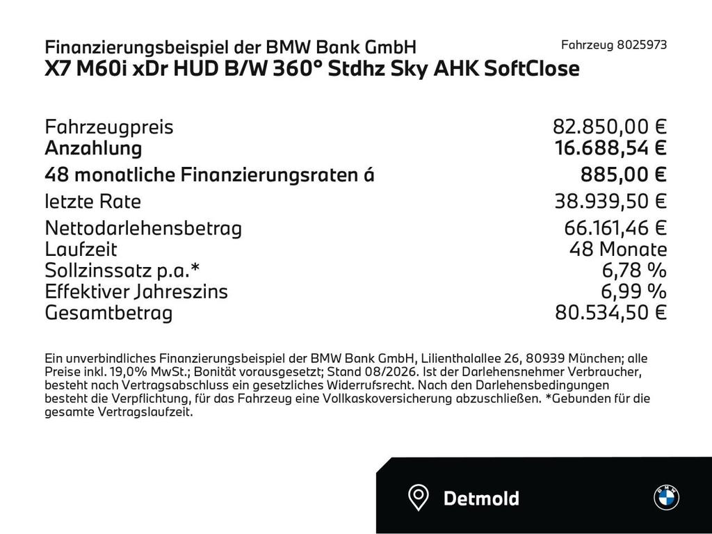BMW X7 M60 2023