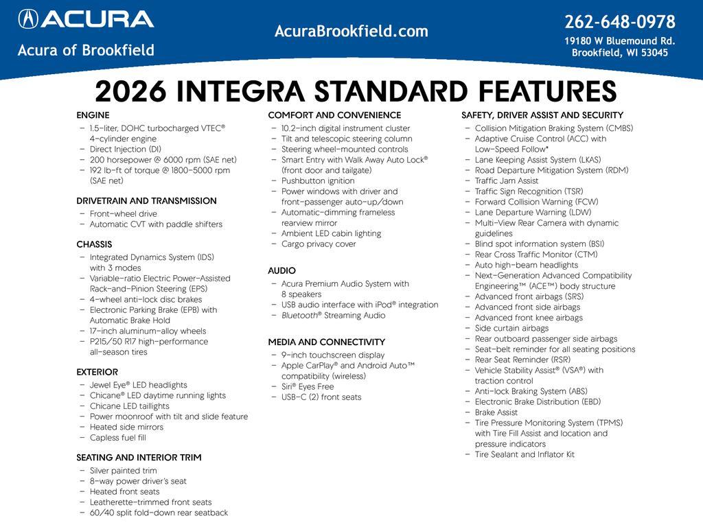 Acura Integra 2026