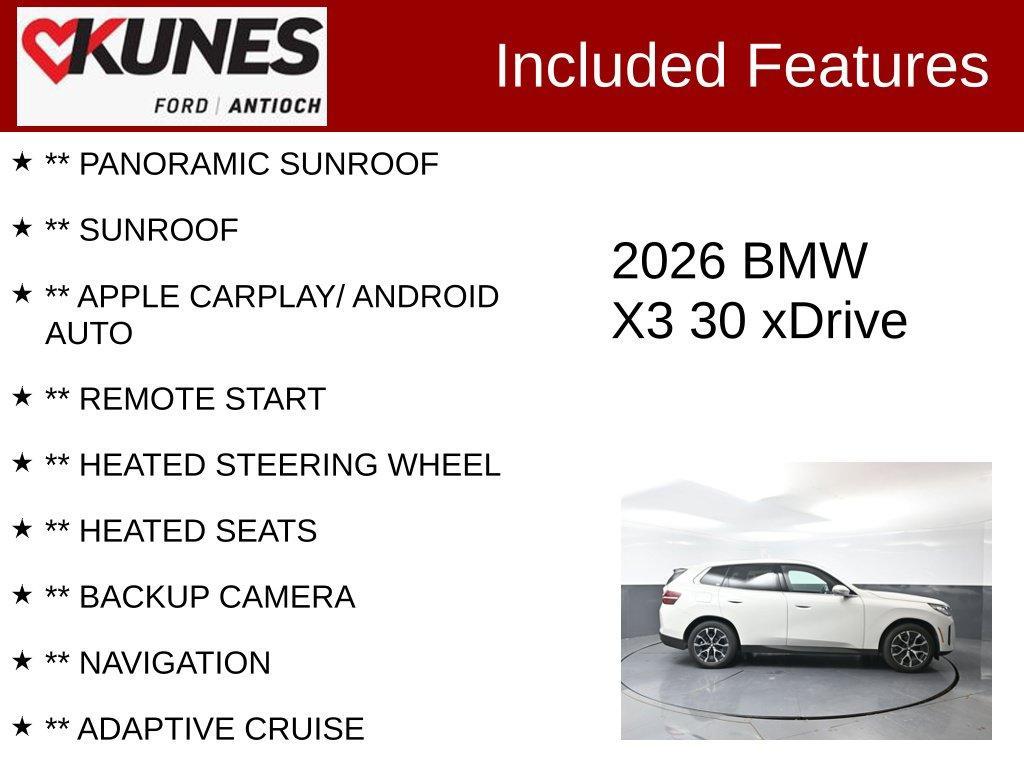 BMW X3 2026