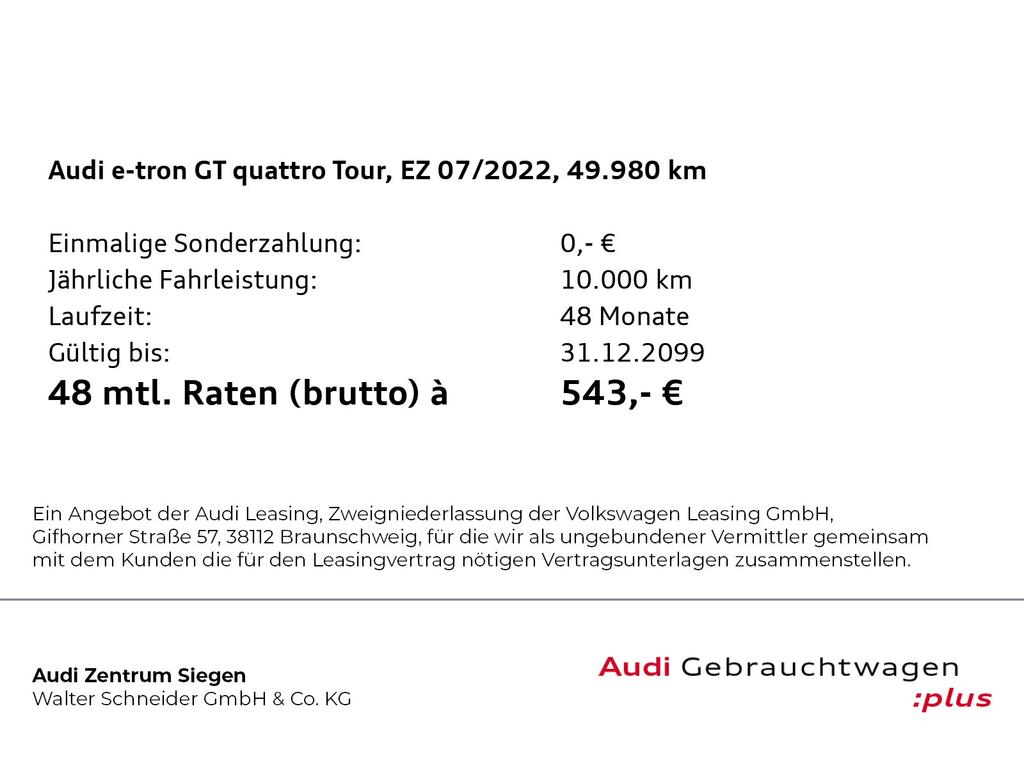 Audi e-tron GT 2022