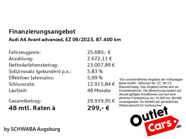 Audi A4 2023