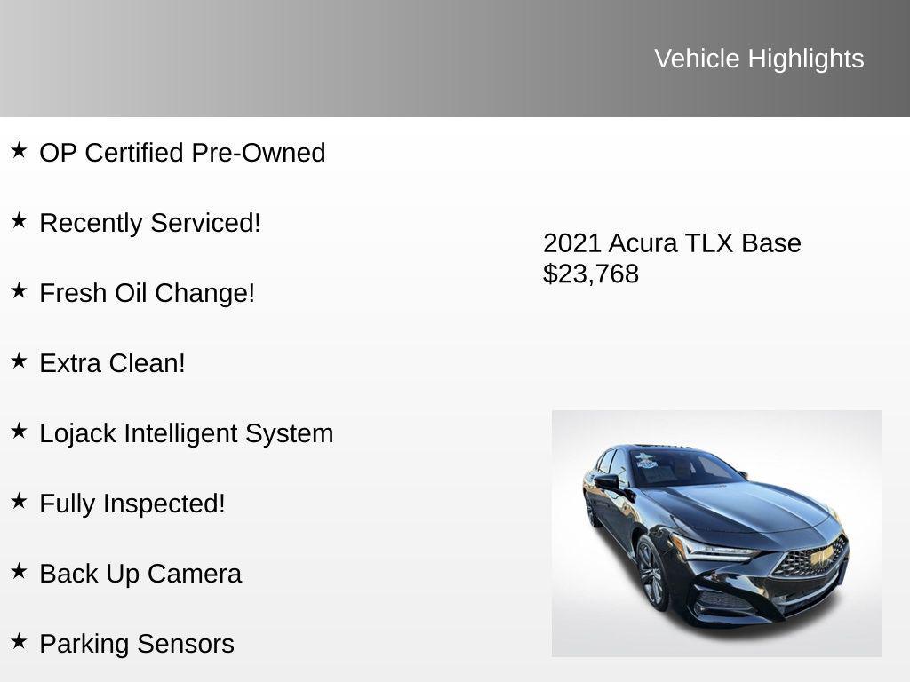 Acura TLX 2021