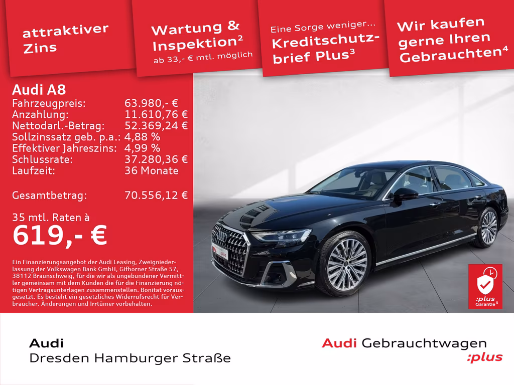 Audi A8 2022