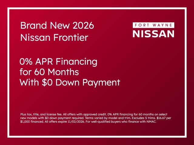Nissan Frontier 2026