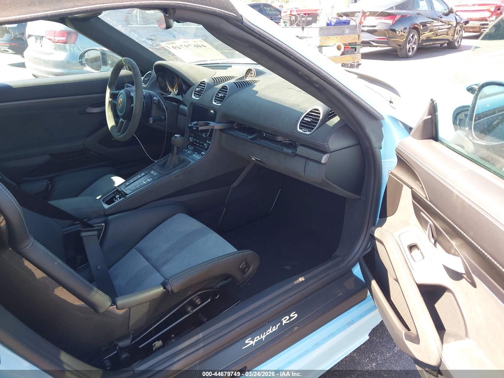 Porsche 718 Spyder 2025