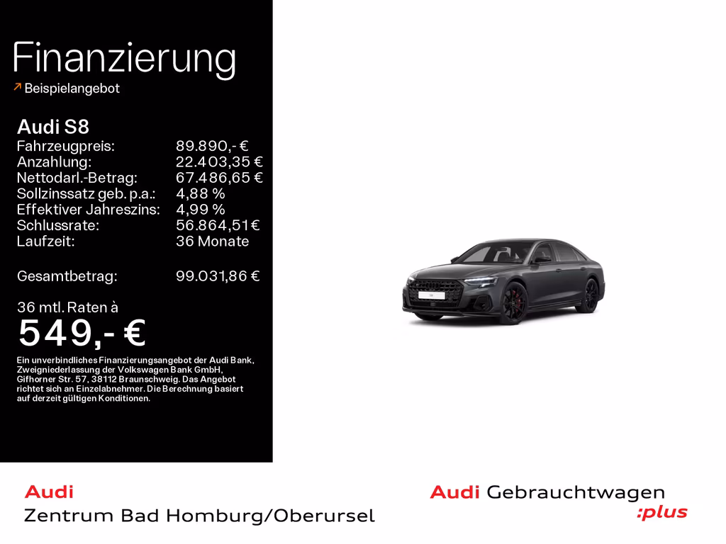 Audi S8 2023
