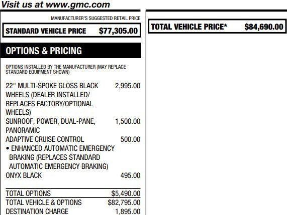 GMC Yukon 2023