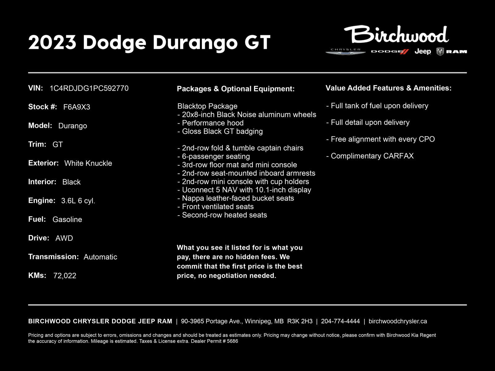 Dodge Durango 2023