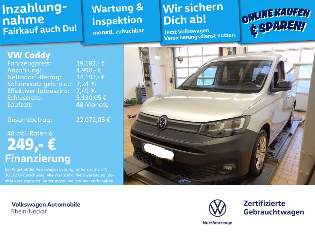 Volkswagen Caddy 2021