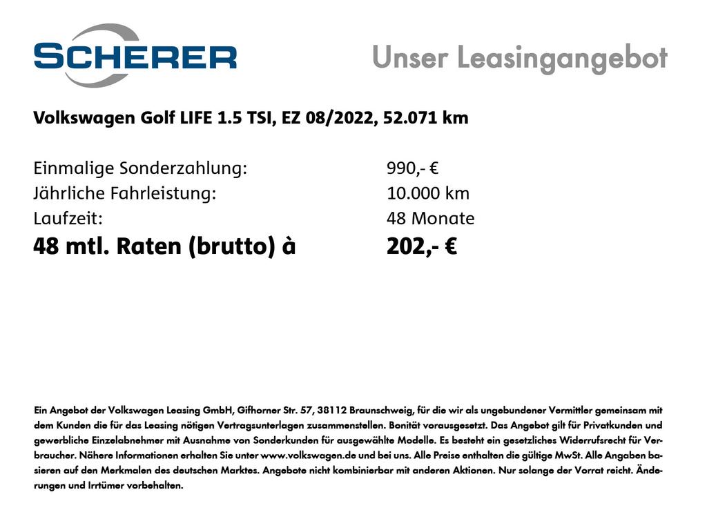 Volkswagen Golf 2022