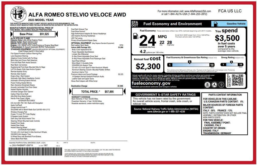 Alfa Romeo Stelvio 2023